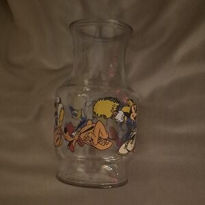 Anchor Hocking Cartoon Character Glass Vase